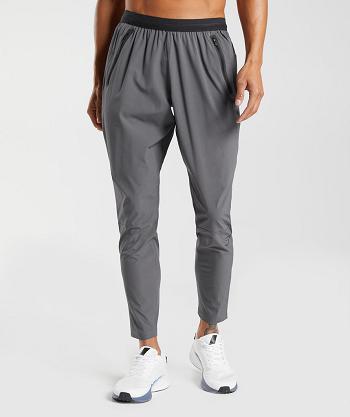 Gymshark Hibrid Woven Muške Jogger Hlače Sive | HR 2967QMA